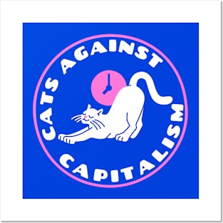 Cats Against Capitalism Posters and Art